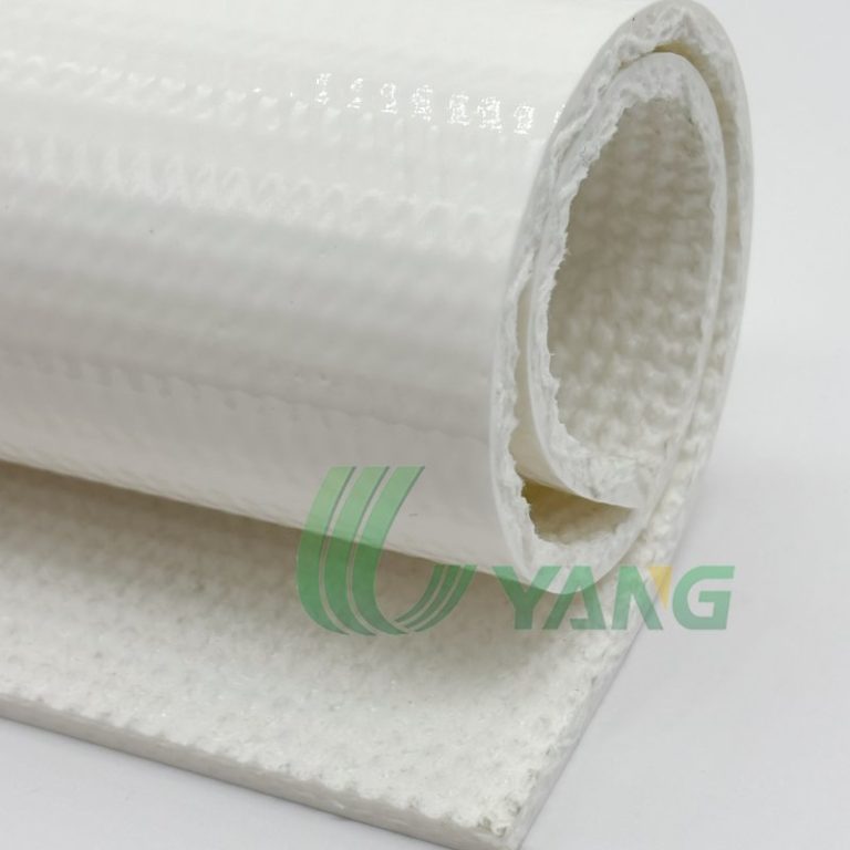 white PVK belt