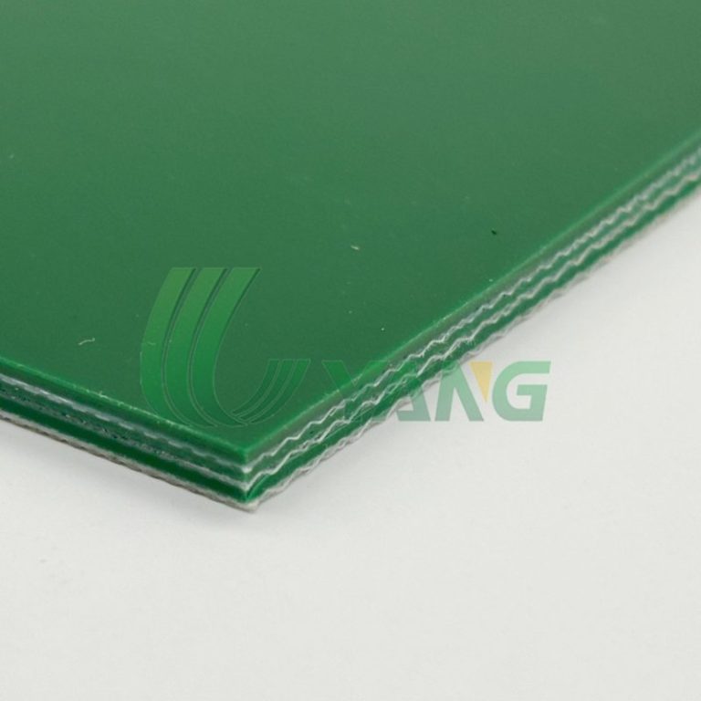 Green PVC belt