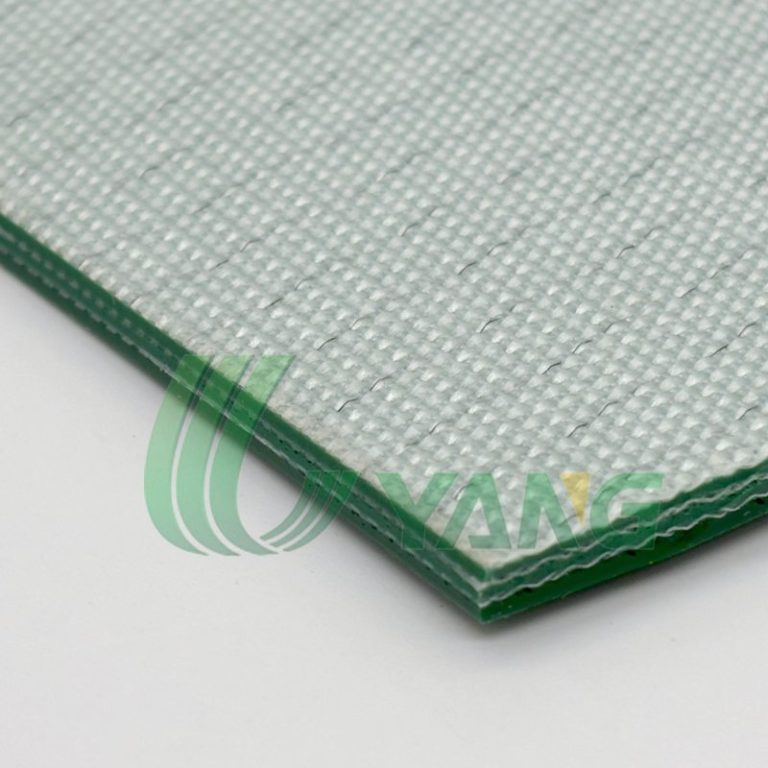 Green PVC belt