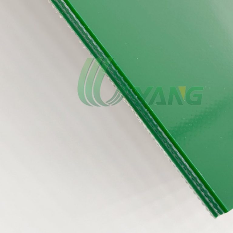 Green PVC belt