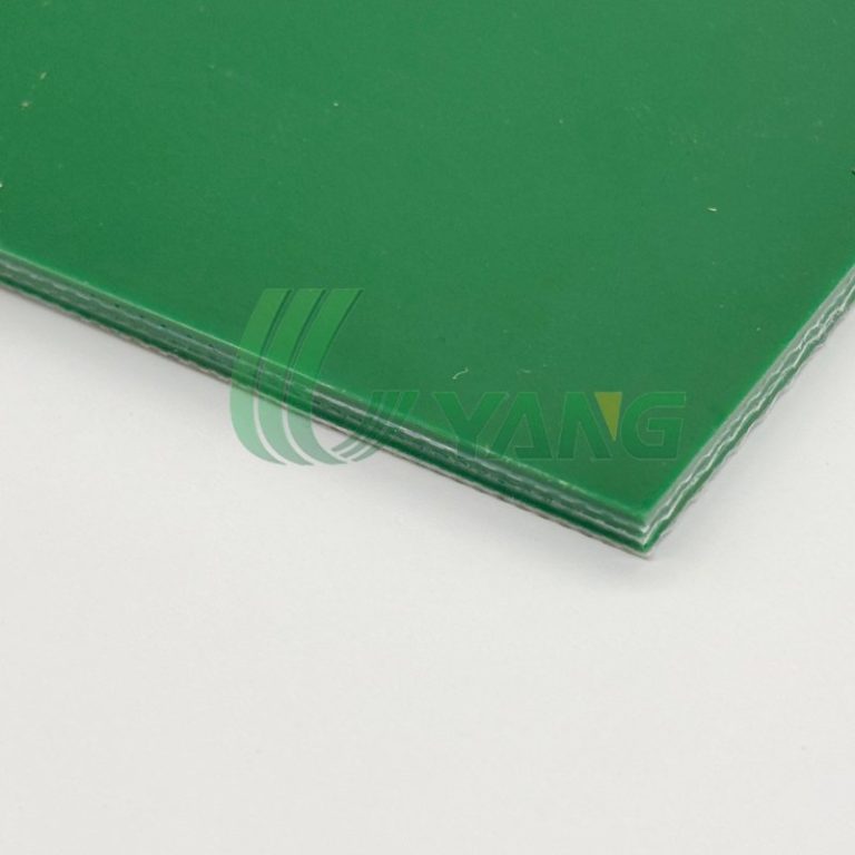 Green PVC belt