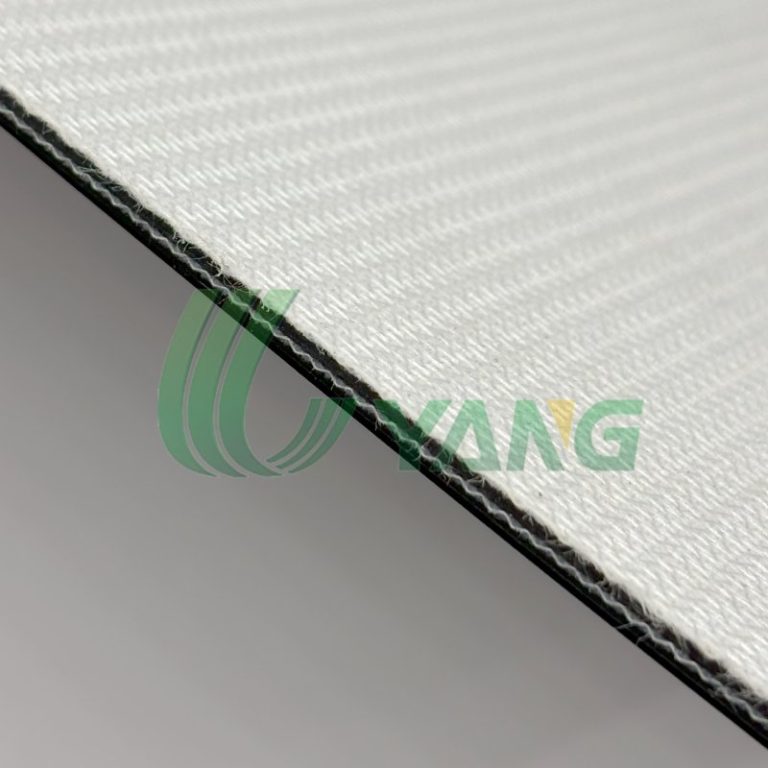 Longitudinal rib PVC belt