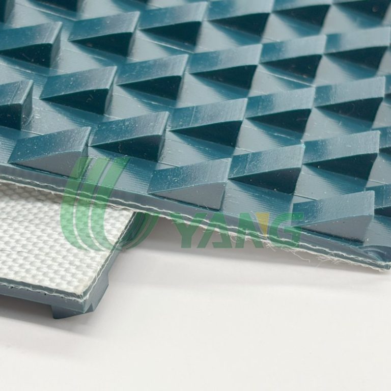 saw tooth PVC conveyor belt