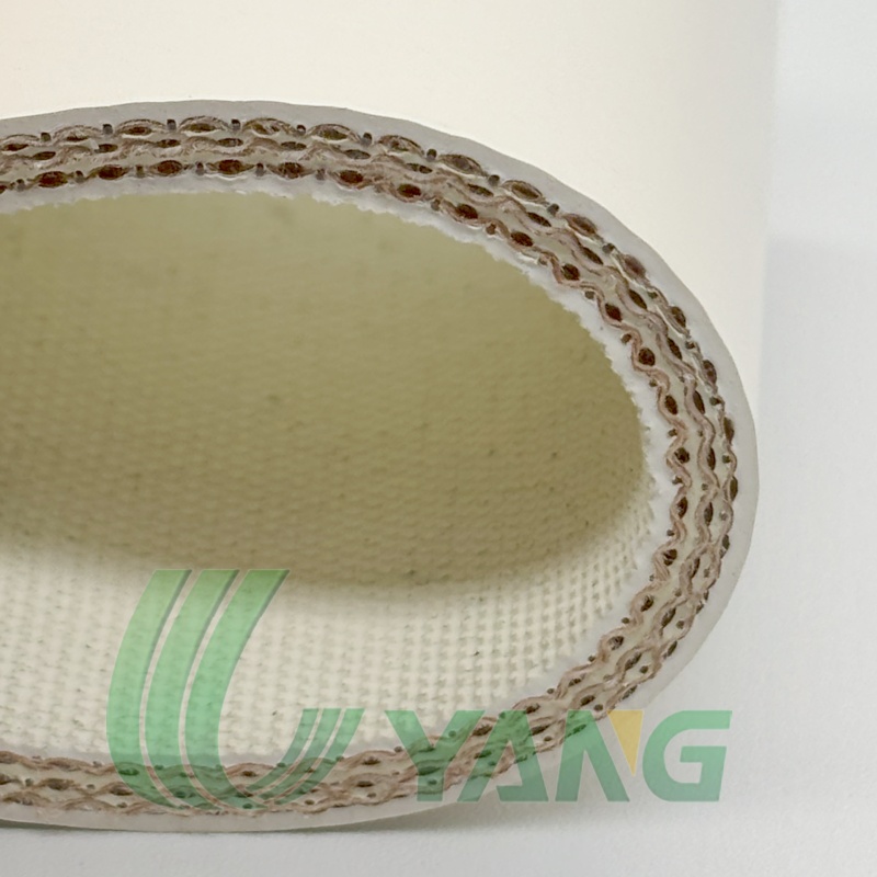 White Rubber conveyor belt