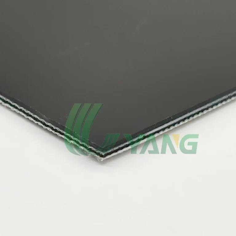 black pvc conveyor belt